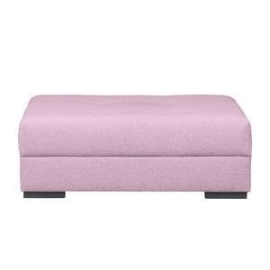 Bigsofa Aaron I Webstoff Mauve - Mit Hocker