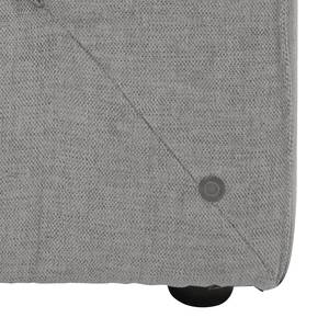 Grand canapé Big Cube Tissé à plat - Gris clair - 240 x 66 cm - Sans coussin