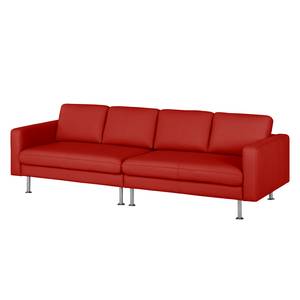 Bigsofa Bivona II Echtleder Rot