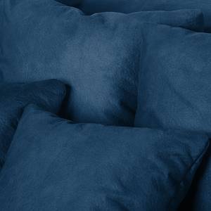 Bigsofa Caspe Antiklederoptik Marineblau