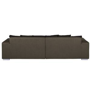 Bigsofa Caspe Webstoff Braun