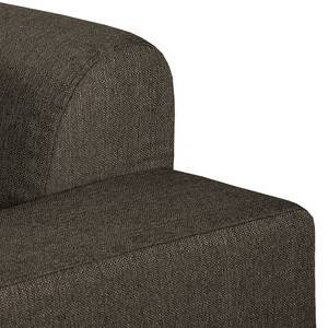 Bigsofa Caspe Webstoff Braun