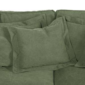 Bigsofa Coral Beach Webstoff Olivgrün