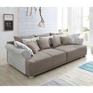 Bigsofa Cuba Light Flachgewebe - Beige