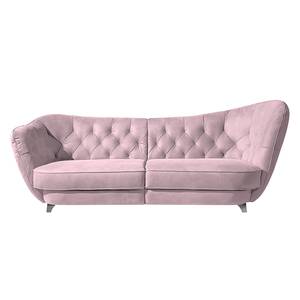 Bigsofa Ella Velours Rosa - Armlehne davorstehend rechts