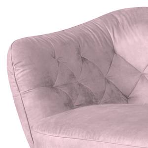 Bigsofa Ella Velours Rosa - Armlehne davorstehend rechts