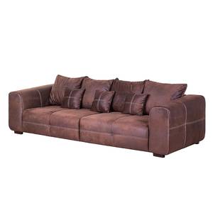 Bigsofa Emilio Antiklederoptik Braun