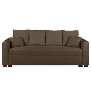 Bigsofa Frontino (mit Schlaffunktion) Strukturstoff - Espresso