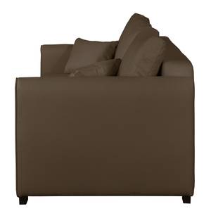 Bigsofa Frontino (mit Schlaffunktion) Strukturstoff - Espresso