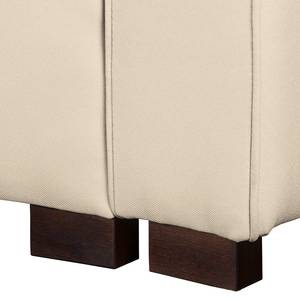 Grand Canapé Frontino (convertible) Tissu structuré - Beige clair