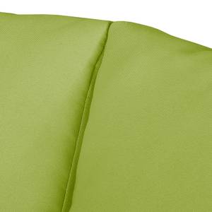 Bigsofa Frontino (mit Schlaffunktion) Strukturstoff - Hellbeige / Grasgrün