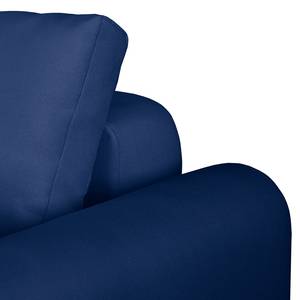 Bigsofa Frontino (mit Schlaffunktion) Strukturstoff - Meerblau