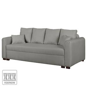 Bigsofa Frontino (mit Schlaffunktion) Strukturstoff - Platin