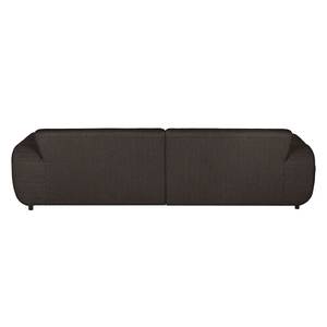 Bigsofa Giradot Webstoff Dunkelbraun / Blau