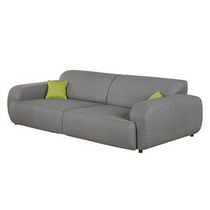 Bigsofa Giradot Webstoff Webstoff - Grau / Grün