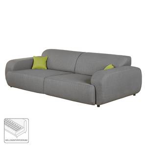 Bigsofa Giradot Webstoff Webstoff - Grau / Grün