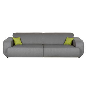 Bigsofa Giradot Webstoff Webstoff - Grau / Grün