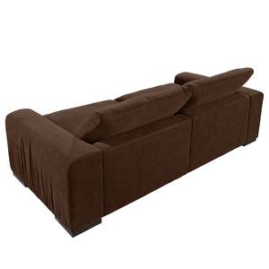 Bigsofa Hixon II Webstoff Braun / Grün