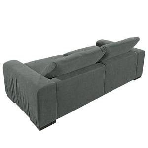 Bigsofa Hixon II Webstoff Grau / Türkis