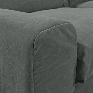 Bigsofa Hixon II Webstoff Grau / Türkis