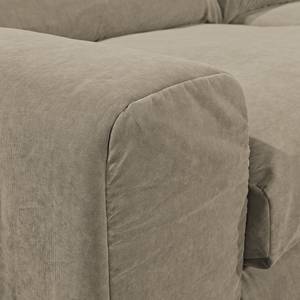 Bigsofa Hixon II Webstoff Taupe / Grün