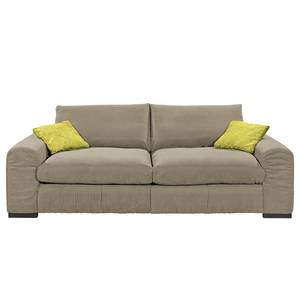 Bigsofa Hixon II Webstoff Taupe / Grün