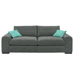 Bigsofa Hixon II Webstoff Grau / Türkis