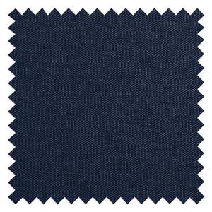 Grand canapé Hudson Tissu Tissu Milan : Bleu foncé - Accoudoir monté à gauche (vu de face)