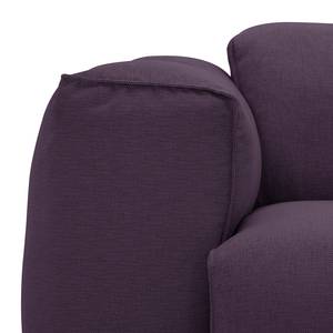 Bigsofa Hudson Webstoff Webstoff Anda II: Violett - Armlehne davorstehend links