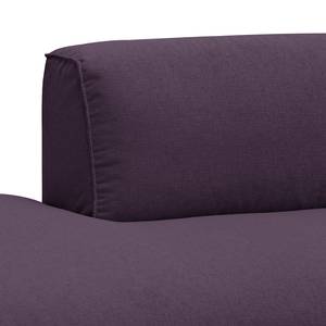 Bigsofa Hudson Webstoff Webstoff Anda II: Violett - Armlehne davorstehend rechts