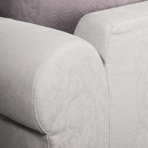 Bigsofa Lindas Webstoff Grau / Lila