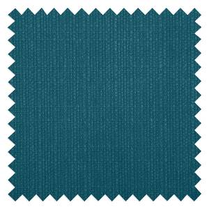Grand canapé Mandor Tissu structuré Bleu jean