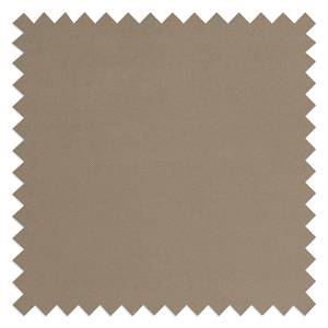 Grand canapé Manville (convertible) Microfibre - Couleur expresso / Beige chaud