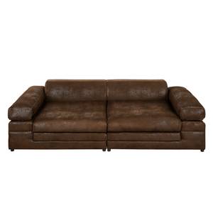 Bigsofa Naomi III Antiklederoptik Braun