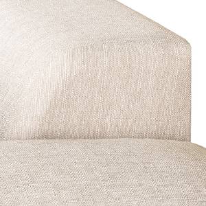 Bigsofa Serena Webstoff Beige / Lila