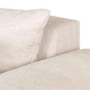 Bigsofa Serena Webstoff Beige / Lila