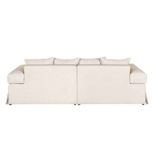 Bigsofa Serena Webstoff Beige / Orange