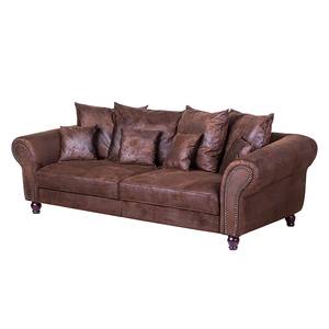 Bigsofa Phoebe Antiklederoptik Mocca