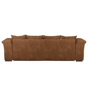 Bigsofa Rockypoint (mit Schlaffunktion) Antiklederlook - Cognac