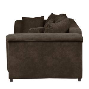 Bigsofa Rockypoint (mit Schlaffunktion) Antiklederlook - Dunkelbraun