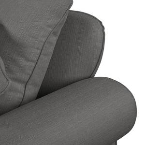 Bigsofa Seelow Webstoff Dunkelgrau