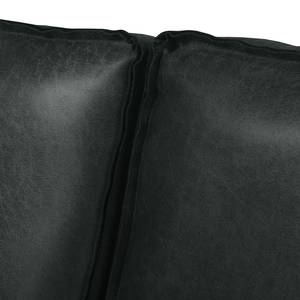 Bigsofa Spring City Antiklederlook Schwarz