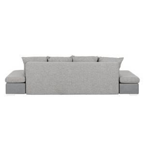 Bigsofa Truman Webstoff Grau/Strukturstoff Grau-Braun