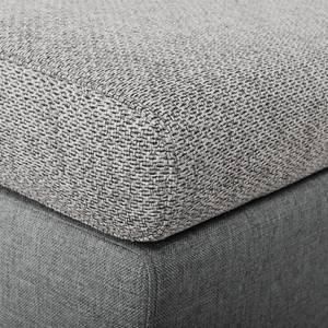 Bigsofa Truman Webstoff Grau/Strukturstoff Grau-Braun