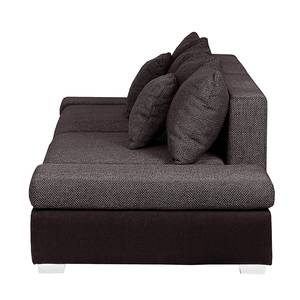 Bigsofa Truman Webstoff/Strukturstoff Braun