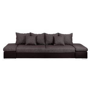 Bigsofa Truman Webstoff/Strukturstoff Braun