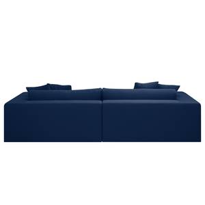 Grand canapé Winwick Tissu - Bleu marine