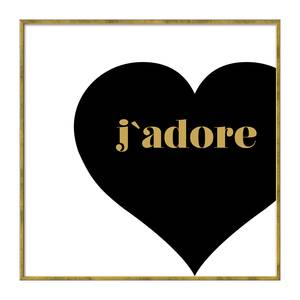 Impression dart JAdore Noir / Blanc