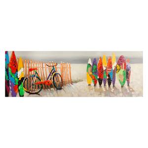 Bild Sordan Surf Party Multicolor - Textil - 150 x 50 x 5 cm