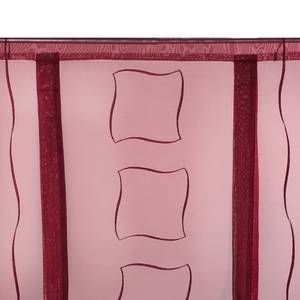 Binderollo IDA bordeaux 60x90 cm Rot - Textil - 60 x 90 cm